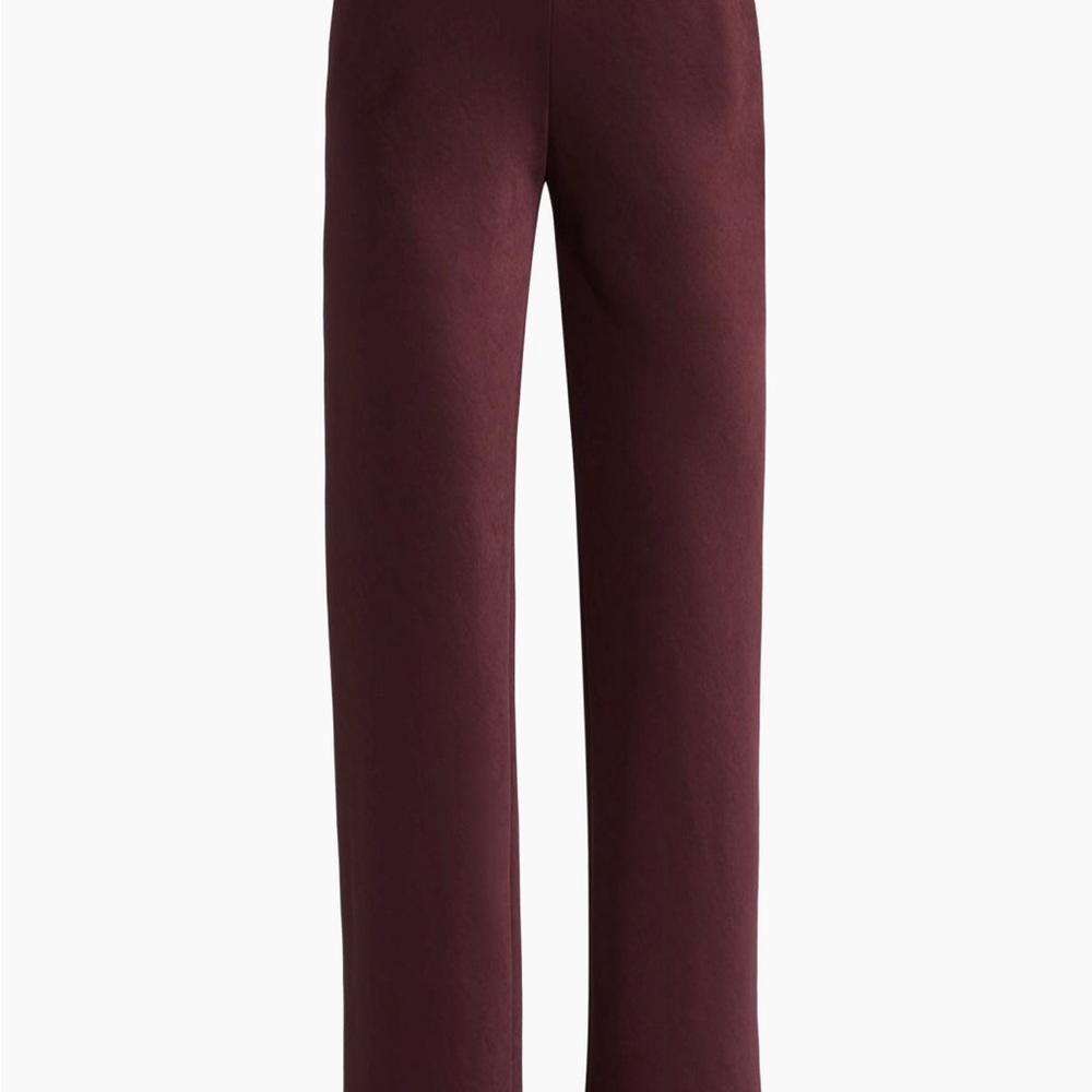 Vince Bias Cut Satin pants worn once like new Black Rose sz L